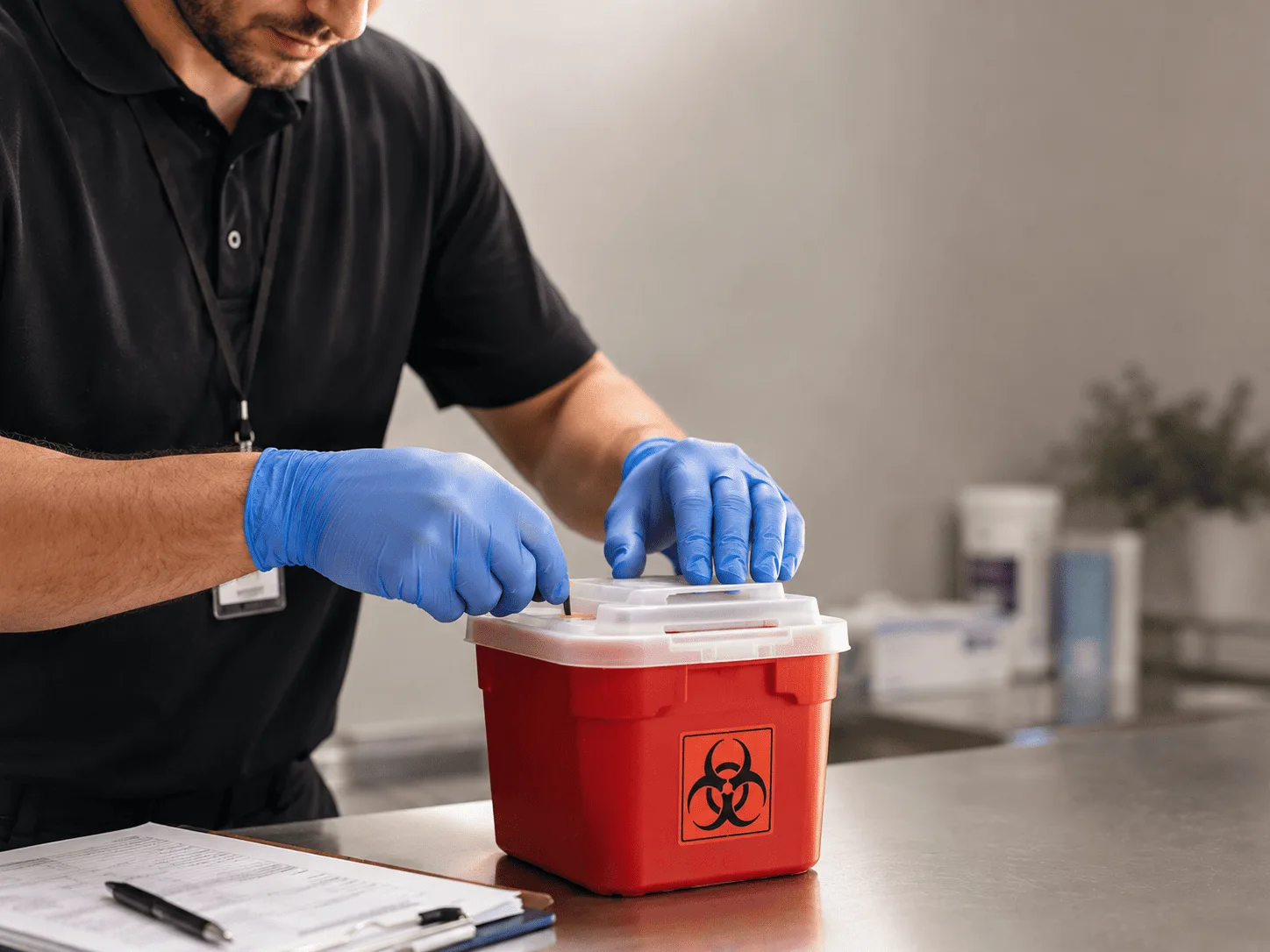 Why choose Sharps Waste Disposal in Topinabee, MI